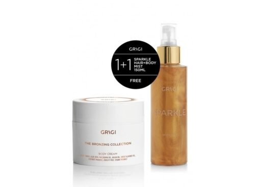 GRIGI G.S. BODY CREAM 200ML THE BRONZING COLLECTION + ΔΩΡΟ GRIGI SPARKLE BODY MIST 150ML LUMINOUS GOLD BRONZE