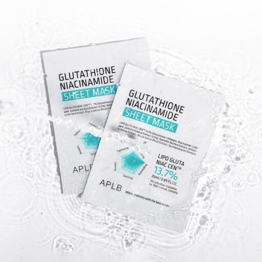 APLB  Glutathione Niacinamide Sheet Mask - Image 2