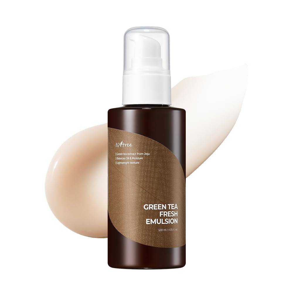 Isntree – Green Tea Fresh Emulsion, 120ml - Image 3