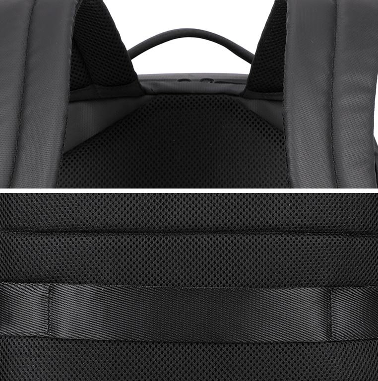 ARCTIC HUNTER τσάντα πλάτης 1500346 με θήκη laptop 15.6", 15L, μαύρη - Image 3