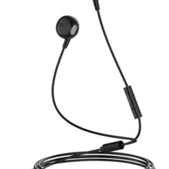Alternative view of LDNIO earphones με μικρόφωνο HP08, 3.5mm σύνδεση, Φ13mm, 1.2m, γκρι
