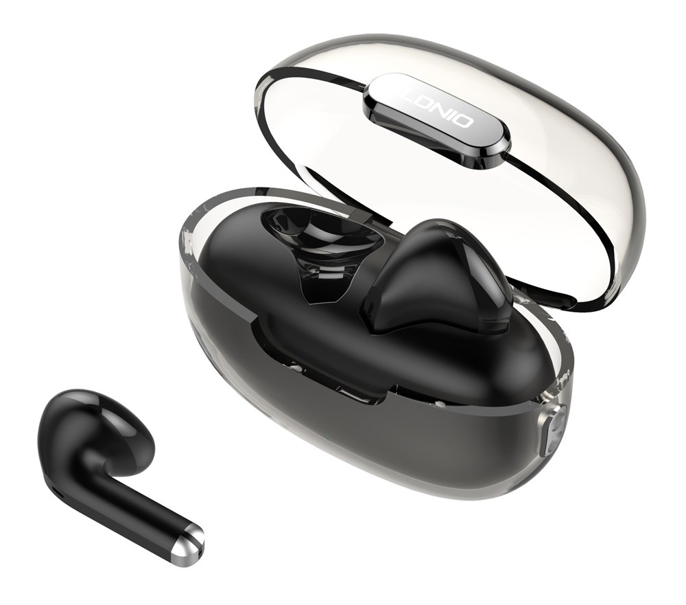 LDNIO earphones με θήκη φόρτισης T03, True Wireless, HiFi, Φ13mm, μαύρα - Image 7