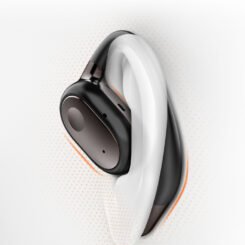 LDNIO earphones με θήκη φόρτισης T11, OWS, Φ15mm, 50/450mAh, μαύρα