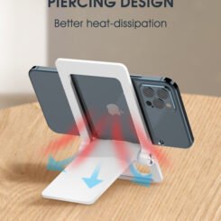 Alternative view of LDNIO βάση smartphone MG06, foldable, 4.7-7.2", λευκή