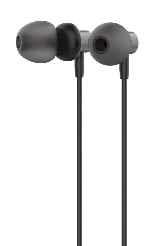 LDNIO earphones με μικρόφωνο HP06, 3.5mm σύνδεση, Φ10mm, 1.2m, μαύρα