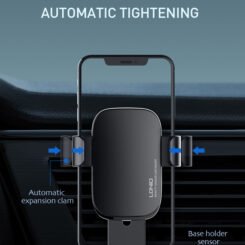 LDNIO βάση smartphone αυτοκινήτου MG10 για αεραγωγούς, μαύρη