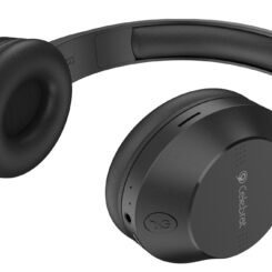 Alternative view of CELEBRAT headphones A27, wireless & wired, Bluetooth 5.3, Φ40mm, μαύρα