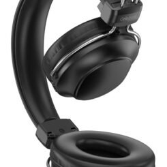 Alternative view of CELEBRAT headphones A36, ασύρματα & ενσύρματα, micro SD, 40mm, 250mAh, μαύρα