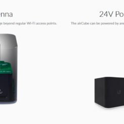 Alternative view of UBIQUITI Access Point airMAX Home Wi-Fi airCube ISP