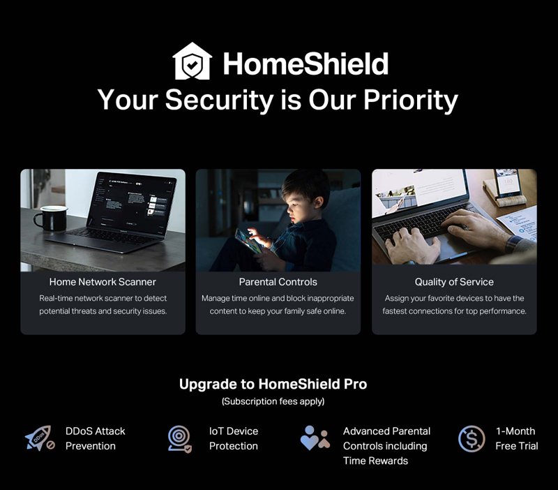 TP-LINK router Archer BE550, WiFi 7, 9214Mbps BE9300, Tri-Band, Ver. 1.0 - Image 5