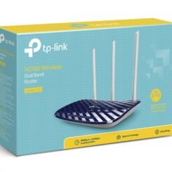 Alternative view of TP-LINK Router Archer C20, Wi-Fi 750Mbps AC750, Dual Band, Ver. 5.0