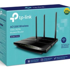 TP-LINK Modem/Router Archer VR400, VDSL/ADSL, 1200Mbps AC1200, Ver. 2.0