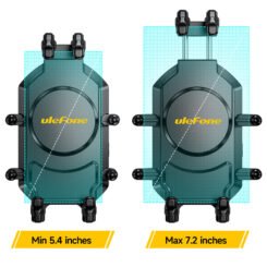 Alternative view of ULEFONE βάση ποδηλάτου για smartphone Armor Mount Pro AM01, μαύρη