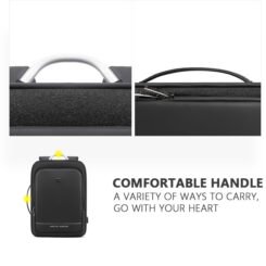 Alternative view of ARCTIC HUNTER τσάντα πλάτης B00227L με θήκη laptop 17", 41L, USB, μαύρη