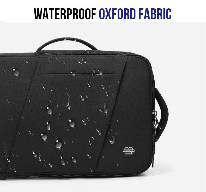 ARCTIC HUNTER τσάντα πλάτης B00345 με θήκη laptop 15.6", USB, 19-32L, μαύρη - Image 8