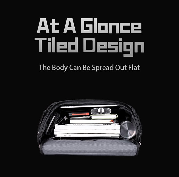 ARCTIC HUNTER τσάντα πλάτης B00465 με θήκη laptop 15.6", 25L, μαύρη