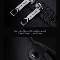 Alternative view of ARCTIC HUNTER τσάντα πλάτης B00465 με θήκη laptop 15.6", 25L, μαύρη