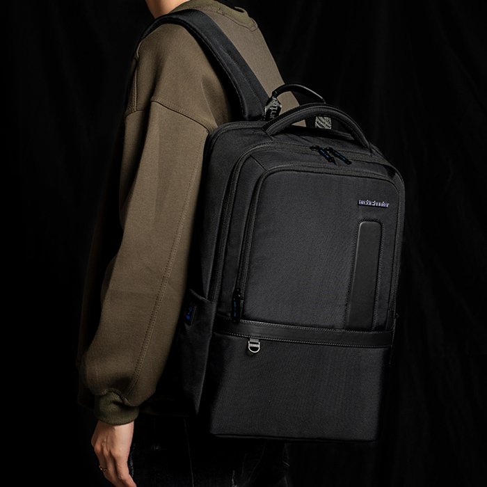 ARCTIC HUNTER τσάντα πλάτης B00490 με θήκη laptop 15.6", 27L, USB, μαύρη - Image 6