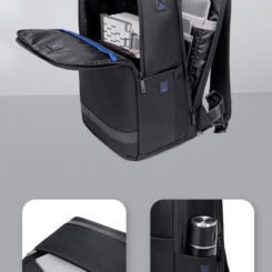 ARCTIC HUNTER τσάντα πλάτης B00498 με θήκη laptop 15.6", 22L, μαύρη