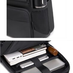 ARCTIC HUNTER τσάντα πλάτης B00532, θήκη laptop 15.6", USB, 28L, κόκκινη