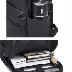 ARCTIC HUNTER τσάντα πλάτης B00536 με θήκη laptop 15.6", 21L, γκρι