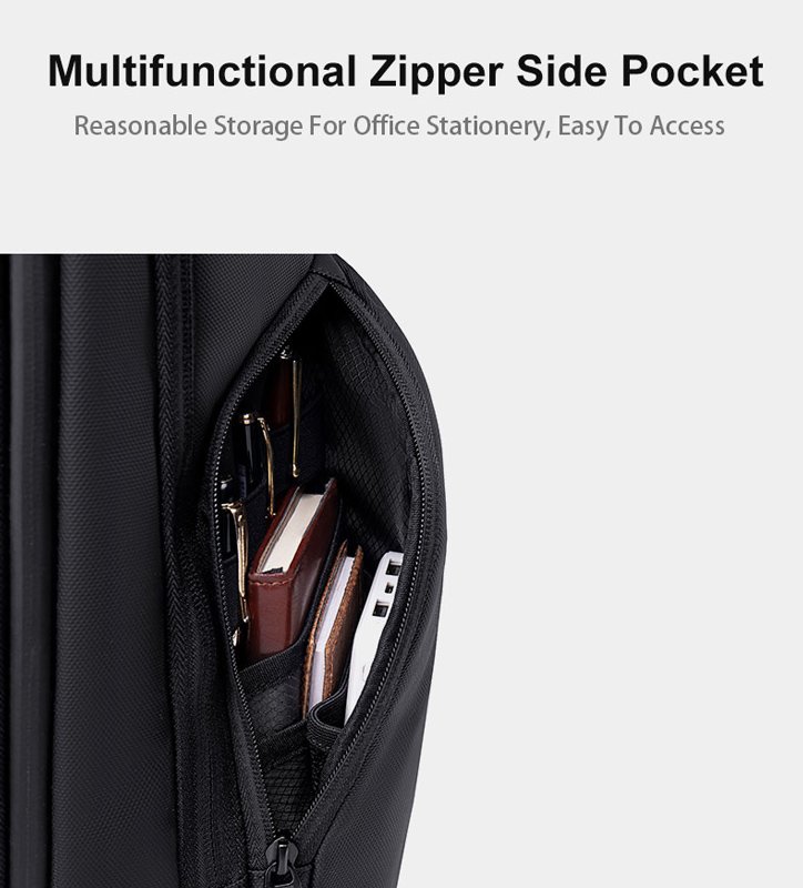 ARCTIC HUNTER τσάντα πλάτης B00554 με θήκη laptop 15.6", 20L, USB, γκρι - Image 6