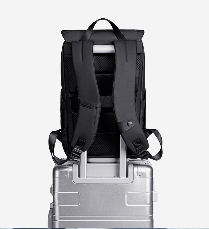 ARCTIC HUNTER τσάντα πλάτης B00559 με θήκη laptop 15.6", 21L, μαύρη - Image 6