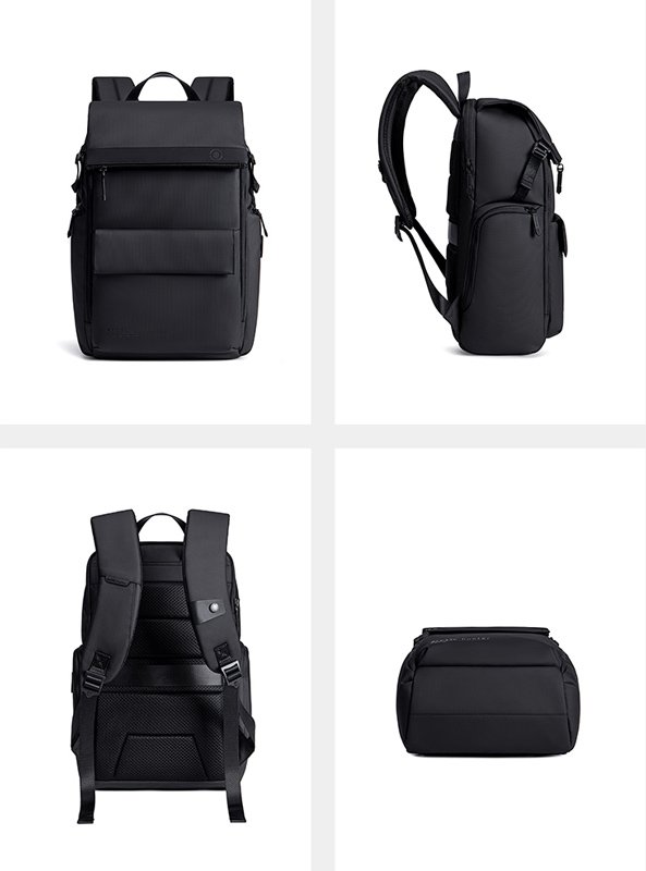 ARCTIC HUNTER τσάντα πλάτης B00562 με θήκη laptop 15.6", 20L, USB, μαύρη - Image 10