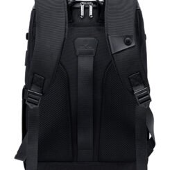 Alternative view of ARCTIC HUNTER τσάντα πλάτης B00675 με θήκη laptop 15.6", USB, 15L, μαύρη