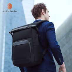 ARCTIC HUNTER τσάντα πλάτης B00684 με θήκη laptop 15.6", 18.5L, μαύρη