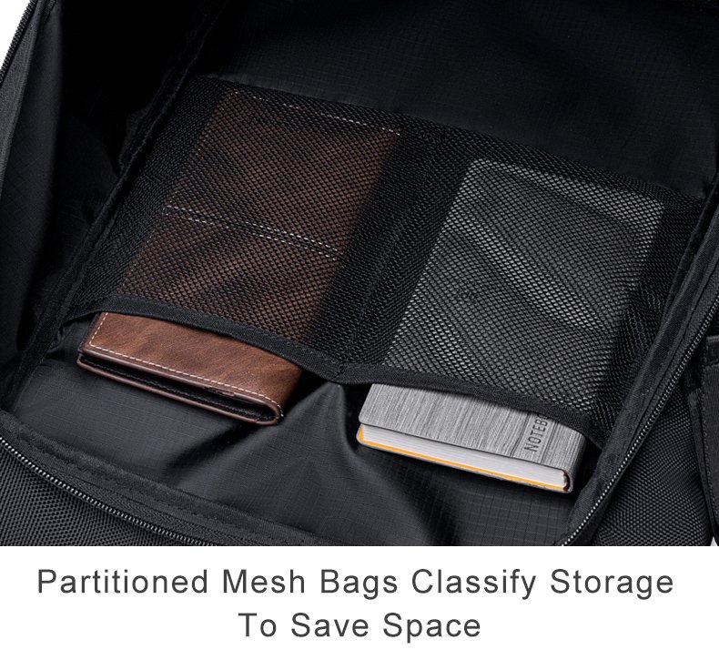 ARCTIC HUNTER τσάντα πλάτης B00684 με θήκη laptop 15.6", 18.5L, μαύρη - Image 7