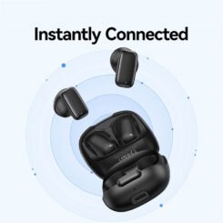 Alternative view of USAMS earphones με θήκη φόρτισης ID25, TWS, Φ13mm, 30/230mAh, μαύρα