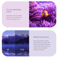 HOMATICS TV Box R 4K Plus, 4/32GB, WiFi, Google πιστοποίηση, Android 11