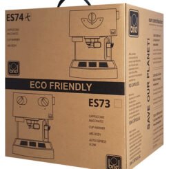 Alternative view of BRIEL μηχανή espresso ES74, 20 bar, μαύρη