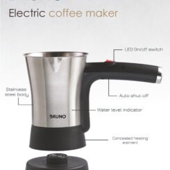 Alternative view of BRUNO ηλεκτρικό μπρίκι BRN-0042, 800W, 300ml, STRIX technology