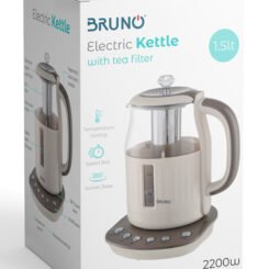 Alternative view of BRUNO ηλεκτρικός βραστήρας BRN-0053, με φίλτρο για τσάι, 2200w, 1.5t