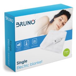 Alternative view of BRUNO ηλεκτρική κουβέρτα BRN-0064, μονή, 150x80cm, 60W, με χειριστήριο