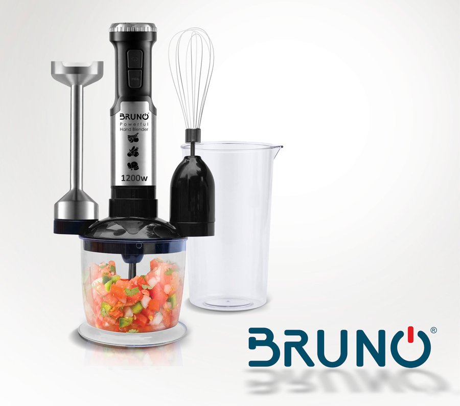 BRUNO ραβδομπλέντερ 3 σε 1 BRN-0093, ρυθμιζόμενη ταχύτητα, 1200W - Image 6