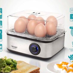 BRUNO βραστήρας αυγών 8 θέσεων BRN-0156, 500W, ανοξείδωτος