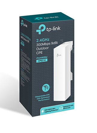 TP-LINK Access point CPE210, 2.4GHz 300Mbps, εξωτερικού χώρου, Ver. 3.2 - Image 2