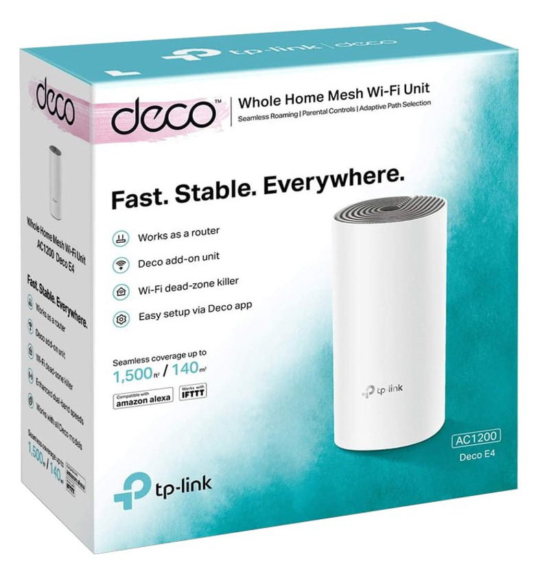 TP-LINK Home Mesh Wi-Fi System DECO E4, AC1200, Ver. 2.0 - Image 6