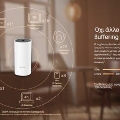 Alternative view of TP-LINK Home Mesh Wi-Fi System Deco M4, AC1200, Ver. 2.0