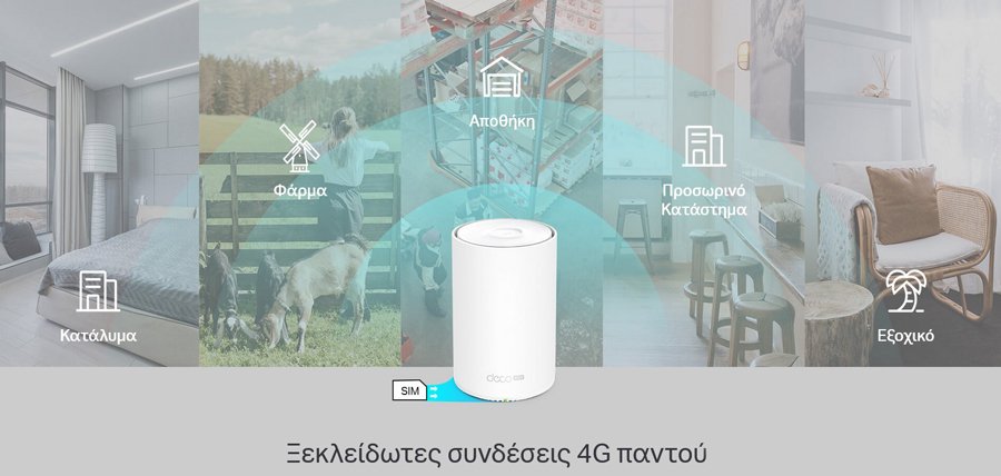 TP-LINK Whole Home Mesh WiFi 6 Deco X20-4G, 4G+ Cat6 AX1800, Ver. 1.0 - Image 5