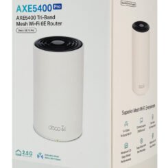 Alternative view of TP-LINK Home Mesh WiFi 6E System Deco XE75 Pro, 5400Mbps AXE5400, Tri-Band, V3.0
