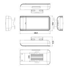 HIKVISION outdoor wireless CPE DS-3WF02C-5AC/O, 867Mbps 5GHz, 12dBi