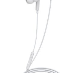 Alternative view of CELEBRAT earphones με μικρόφωνο E300, USB-C σύνδεση, Φ10mm, 1.2m, λευκά