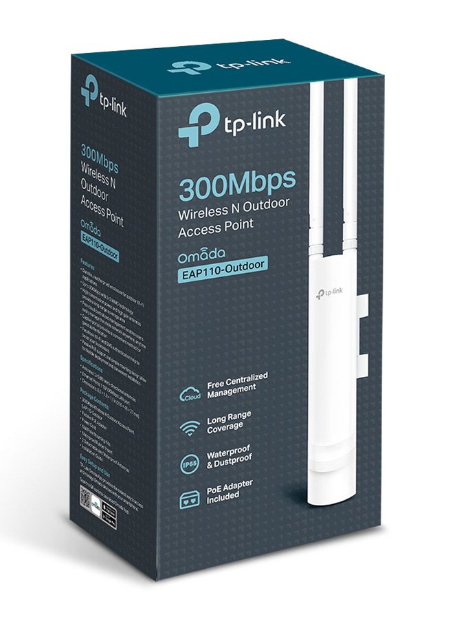 TP-LINK Wireless N Outdoor Access Point EAP110-OUTDOOR 300Mbps, Ver. 3.0 - Image 4