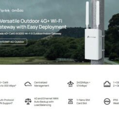 TP-LINK access point ER703WP-4G-Outdoor, WiFi 6, 3000Mbps AX3000, 4G+ Cat6, V1.0