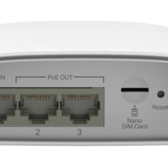 Alternative view of TP-LINK access point ER703WP-4G-Outdoor, WiFi 6, 3000Mbps AX3000, 4G+ Cat6, V1.0