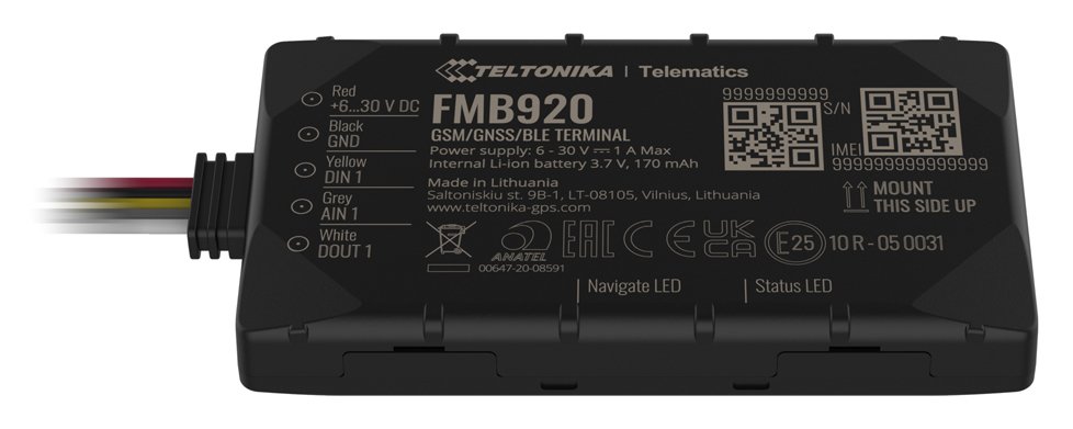 TELTONIKA GPS Tracker αυτοκινήτου FMB920, GSM/GPRS/GNSS, Bluetooth - Image 2